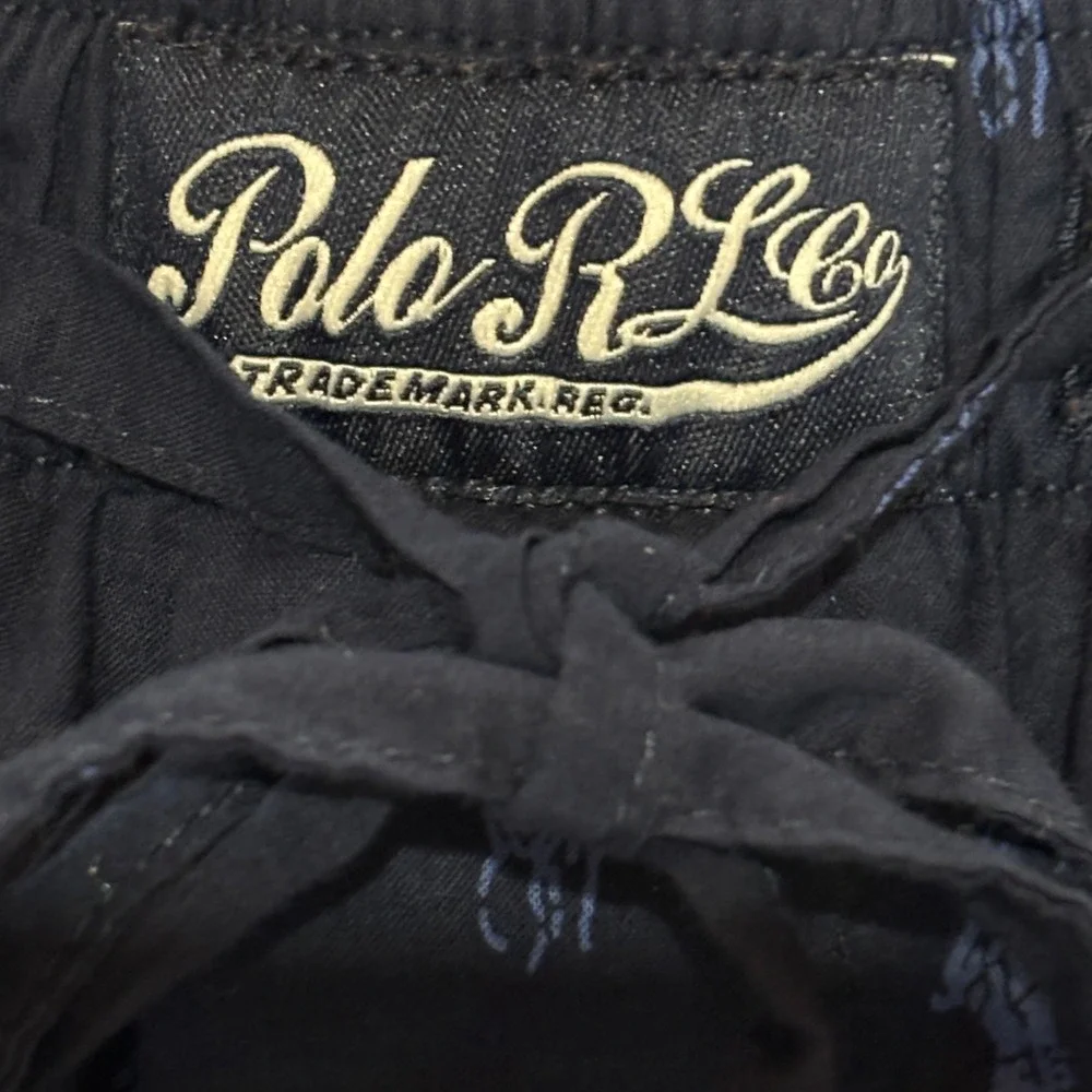 Polo Ralph Lauren‎ Men's Navy All Over Pony Logo Sleepwear Pajama Pants XL